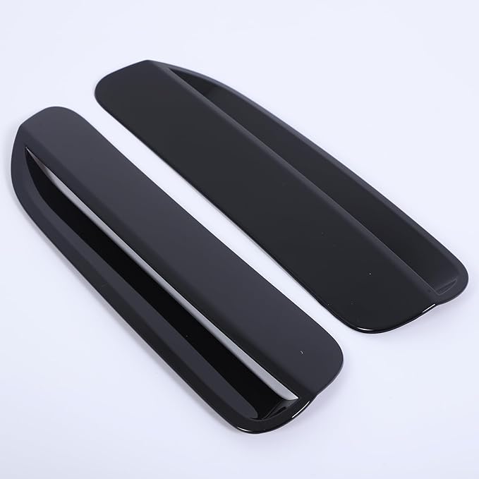 ABS Car Front Hood Vents fits Exterior Decoration Accessories Compatible with Pontiac G8 2008 2009 Hood Vent Air Flow Intake Body Kits (Gloss Black)