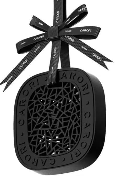 Car Air Freshener Diffuser – Sandalwood Vent Clip Inspired by 1 Hotel, Long-Lasting Natural Scent, Sleek Refillable Design, Eliminates Odors – Black