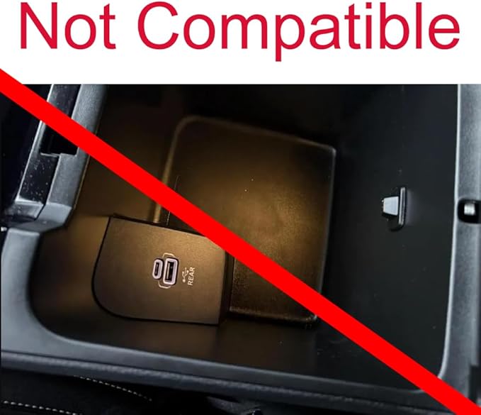 Center Console Armrest Organizer Compatible With 2022-2025 Jeep Grand Cherokee