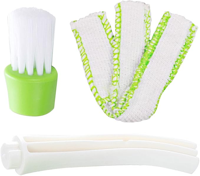 Mini Duster for Car Air Vent, SENHAI Set of 6 Automotive Air Conditioner Cleaner and Brush, Dust Collector Cleaning Cloth Tool for Keyboard Window Leaves Blinds Shutter