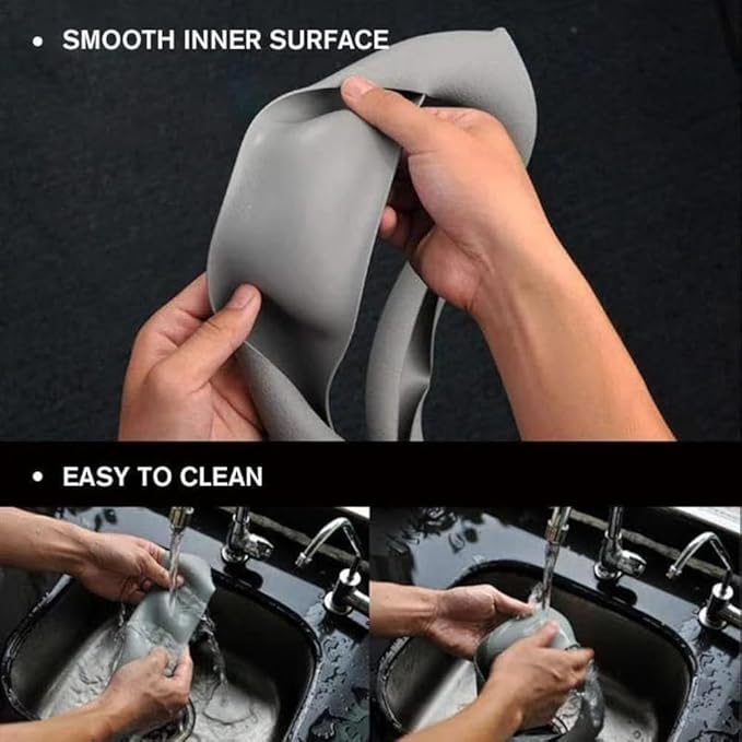 Silicone Steering Wheel Cover, Car Steering Wheel Cover, Anti-Slip Car Steering Wheel Protective Cover, Fit 12.6-16 Inch, for Car SUV Truck Van, for Women & Men (Beige)