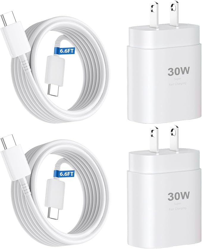 Phone 17 16 15 Charger Fast Charging,30W USB C Phone 17 16 15 Pro Max Charger Block &6.6FT Long Type C Cable Cord for i.Phone 17/17 Air/17 Pro/17 Pro Max/16/16Plus/16 Pro/16 ProMax/15/15Pro Max,Blue