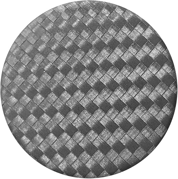 PopSockets Adhesive Phone Grip, Holder, Phone Stand, Black - Carbonite Weave
