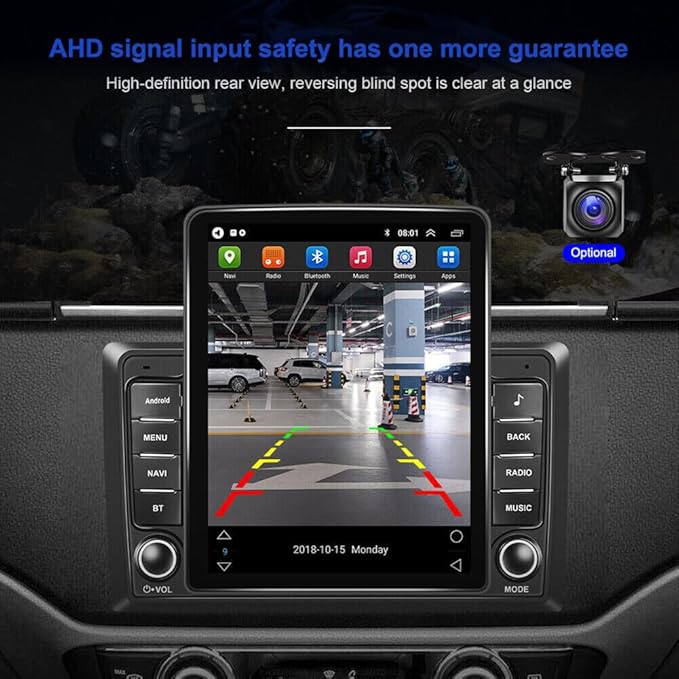 2+64G Android 15 Car Stereo Radio for Ford F150 2004 2005 2006 2007 2008 9.7" Touch Screen Car Radio Multimedia Player w/Wireless Carplay & Android GPS Bluetooth WiFi FM RDS DSP SWC Backup Camera
