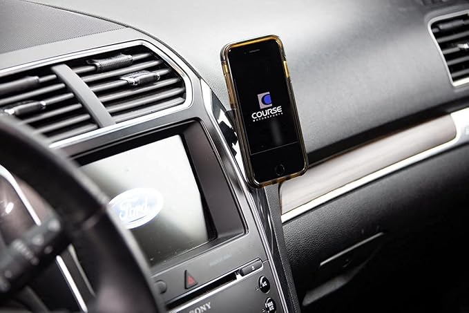 Course Motorsports DirectFit Magnetic Phone Mount and Car Phone Holder for Ford Explorer (2011-2019) - Magnetic Head
