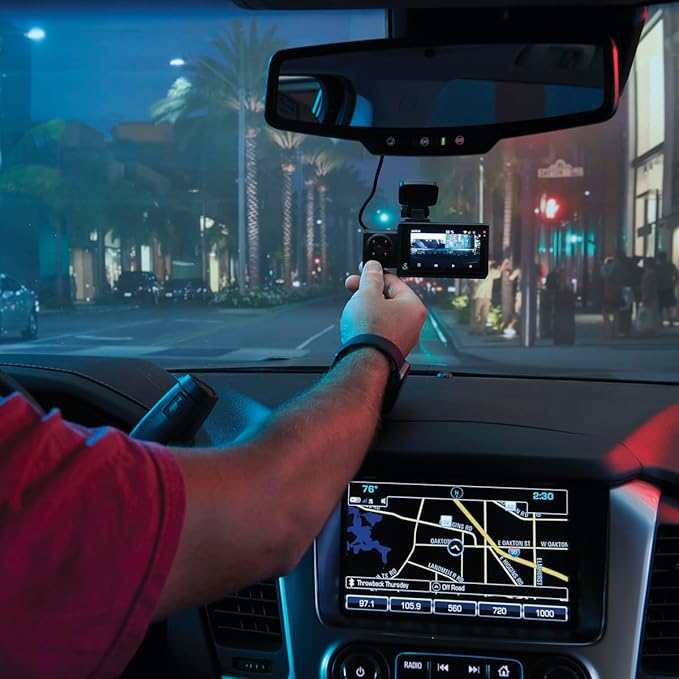 Cobra Cabin-View Camera for SC Series Dash Cams, Full HD Video in-Vehicle Monitoring with Night Vision