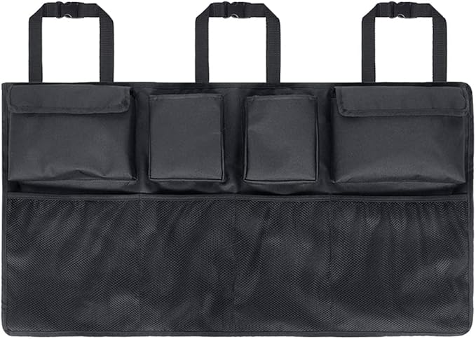 Tianle Car Trunk Organizer and Storage, Backseat Hanging Organizer for SUV, Truck, MPV, Waterproof, Collapsible Cargo Storage Bag with 4 Pockets, Car Interior Accessories (B Large)