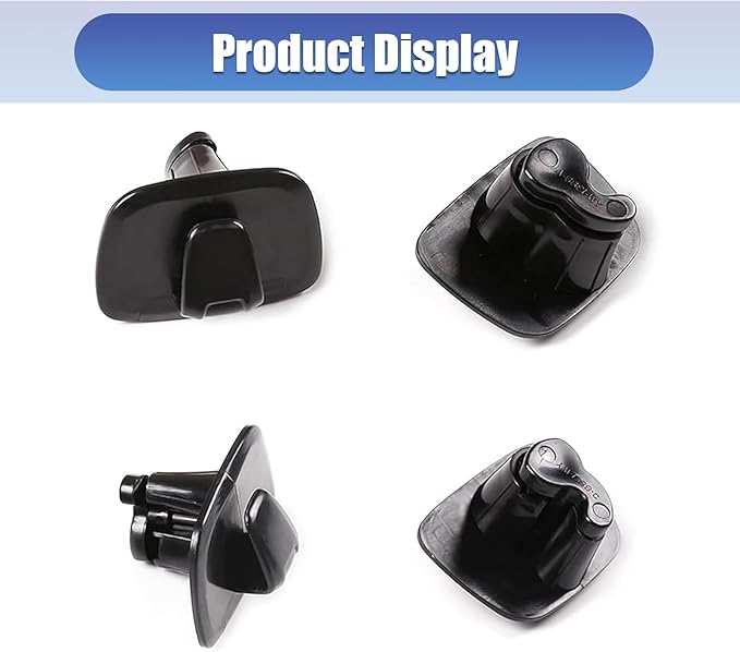 2 PCS Car Roof Hooks, Multifunctional Storage for Clothe Bag Umbrella, Interior Suspension Hanger Hook OEM# OC05076 OC05075, Compatible with Volvo XC60 XC90 XC40 V90 S90 V60 S60 (Black)