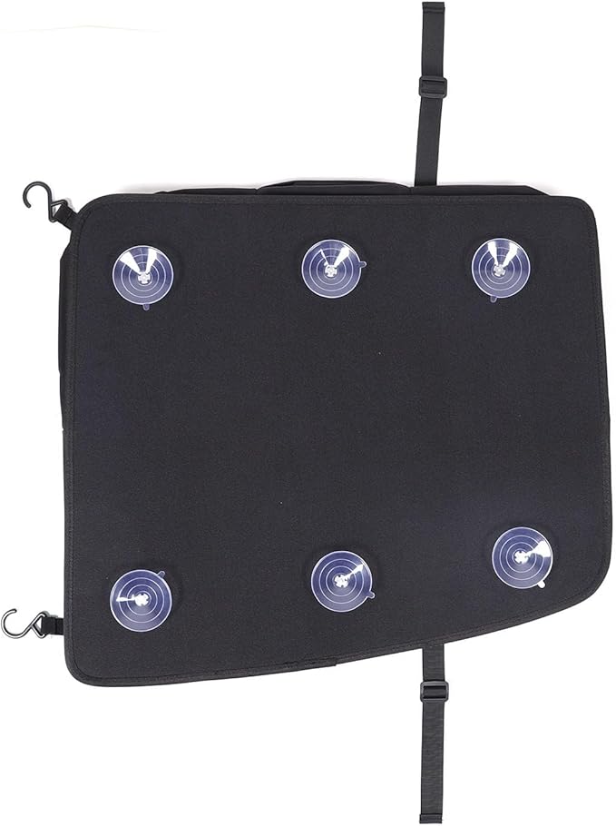 Roof Organizer Bag Storage for Hummer EV Accessories Sunroof Rooftop Panel Waterproof Foldable Heavy Duty Hardtop Cargo Carrier Bag Overhead for Hummer EV SUV Pickup 2022-2025 2026 (Front Roof-Left)