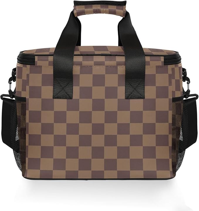 Cooler Bag Insulated Picnic Bag Large Lunch Box Reusable Tote Bag Soft Sided Portable Beach Cooler Grocery Camping