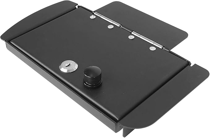 u-Box Tacoma Center Console Safe Lock Box Storage Interior Organizer for 2005-2015 Toyota Tacoma Pickup Trucks Models black