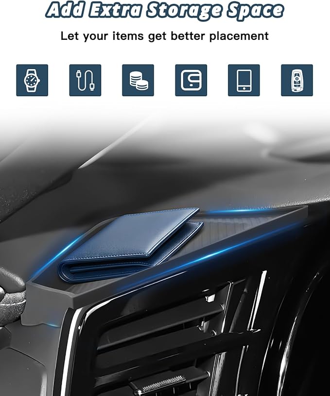 2023-2025 2026 Lexus RX Dashboard Mat for Lexus RX350 Accessories Anti-Slip Silicone Dash Cover Mat Compatible with 2023 2024 2025 2026 Leuxs RX350 All Trims