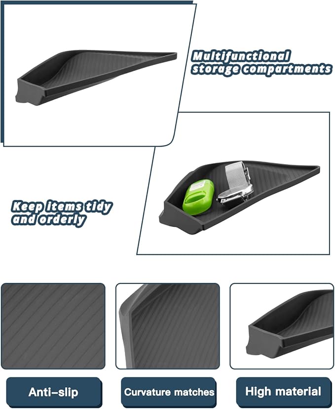 2023-2025 2026 Lexus RX Dashboard Mat for Lexus RX350 Accessories Anti-Slip Silicone Dash Cover Mat Compatible with 2023 2024 2025 2026 Leuxs RX350 All Trims