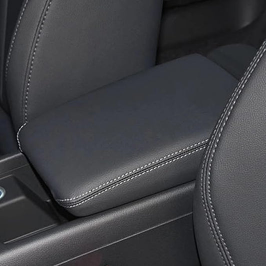 Car Console Covers,Fit for Audi A4 B9 2017-2022, Center Console Cover, Armrest Cover for Car, Non-Slip Car Armrest Cushion Pad, Black