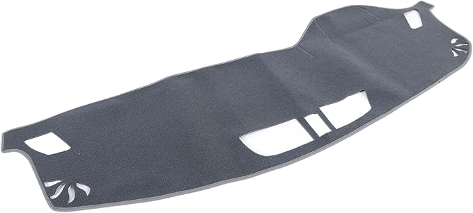 Dash Mat Dashboard Cover for M@itsubishi Outlander 2023 2024 Accessories, Dash Cover Mat Pad Carpet Non-Slip Dashboard Cover Mat Sun Protection (no HUD - Grey)