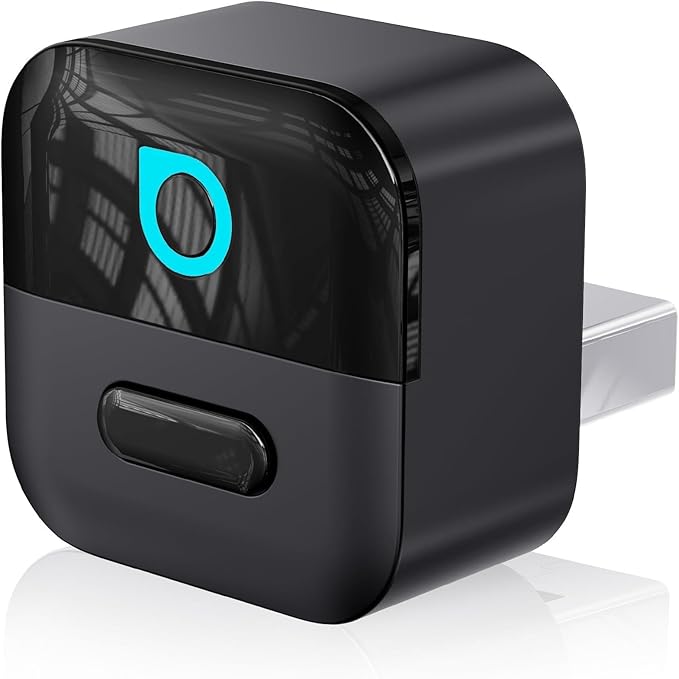 OTTOCAST Mini Pico Wireless CarPlay Adapter, No More Cables, Dual Phone Memory, One-Button Switch, Wi-Fi 6 & Bluetooth 5.4