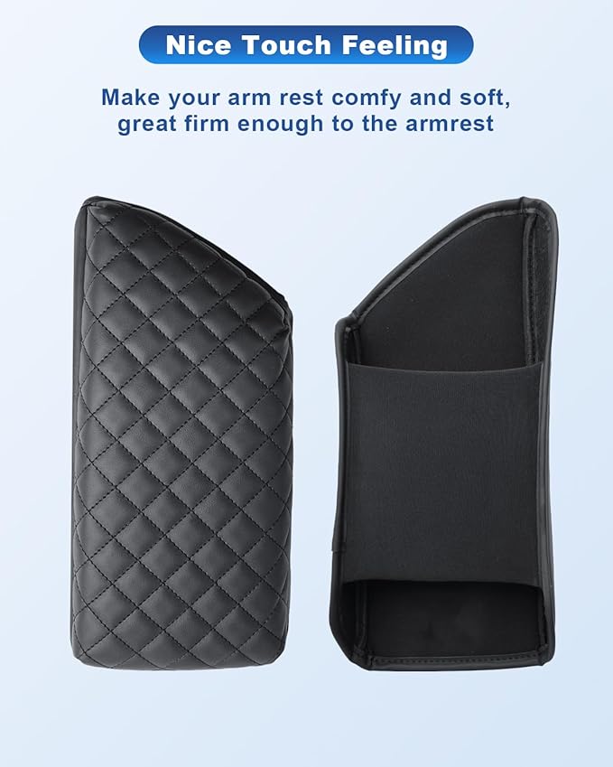 CDEFG Compatible with 2024 2025 VW Volkswagen Jetta Console Cover for 2020 2021 2022 2023 2024 2025 Jetta Accessories Armrest Cover 2024 Jetta Middle Console Cover Armrest Pad Jetta Arm Rest Cushion