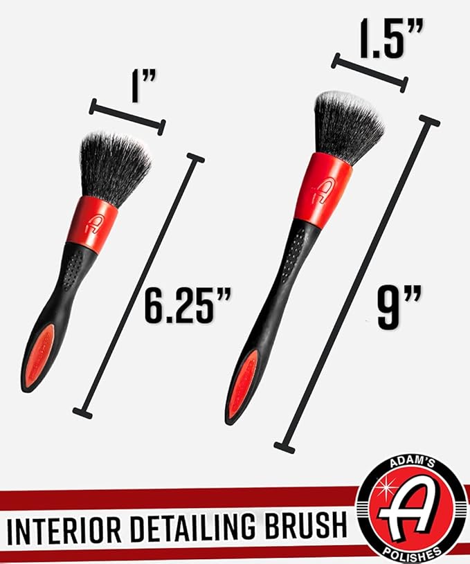 Adam's Polishes Interior Brush (Combo)