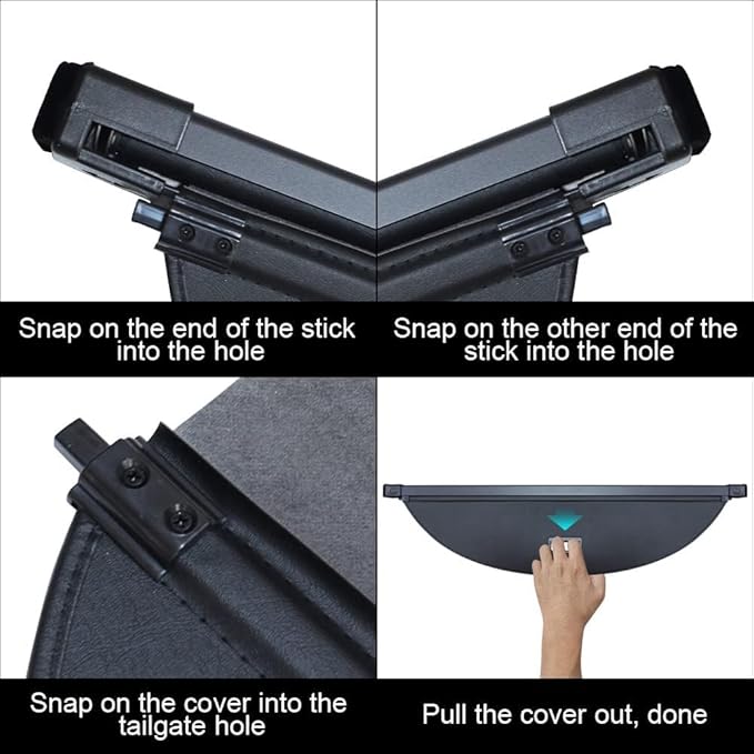 BestEvMod Retractable Trunk Cargo Cover Compatible with Hyundai Ioniq 5 2021-2026 Interior Accessories, Black Rear Trunk Cargo Shield Privacy Cover