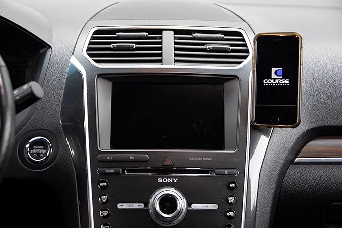 Course Motorsports DirectFit Magnetic Phone Mount and Car Phone Holder for Ford Explorer (2011-2019) - Magnetic Head