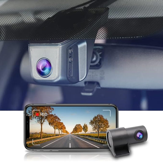 Fitcamx Front 4K+Rear 1080P Dash Cam Suitable for Honda 2011-2024 Vehicle Styles (Rectangle Dome Light), OEM Look, Dual HD Video, Built-in WiFi, Loop Recording, G-Sensor, Easy to Set, 128GB Card