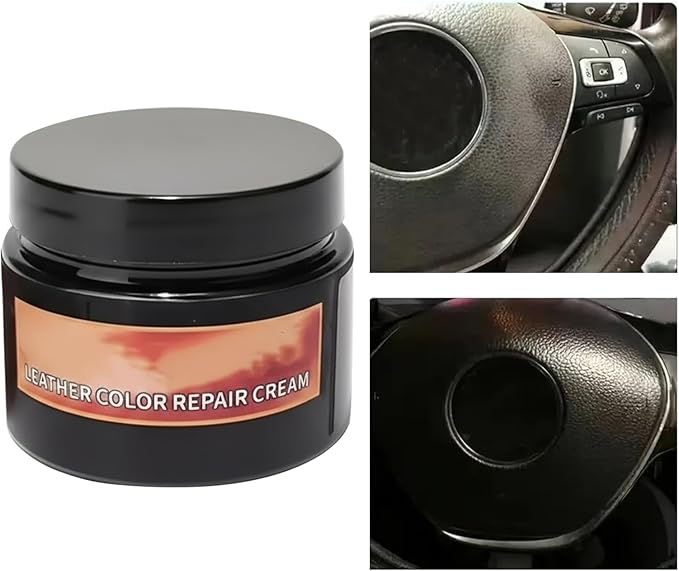 Car Interior Restorer, Steering Wheel Repair Paste, Automotive Restoration Gel with Protective Feature, Dashboard and Trim for Vehicle Use, Leather and Repair Paste with Simple Application