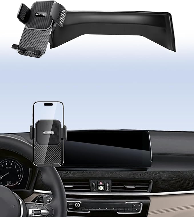 SKYLOTEC Car Phone Holder for BMW X2 2022 2023 Accessories 10.25-Inch Screen Fixed Clip, Automobile Cradles Phone Mount, Cell Phone Base Not Block Air Vent