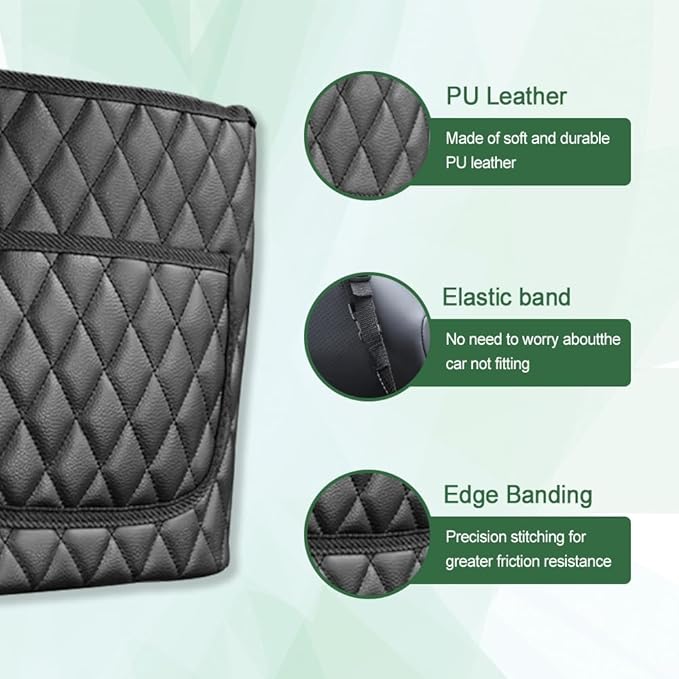 Car Purse Holder, Car Front Seat Organizer, Handbag Holder Between Seats, Large Capacity Seat Bag Box, Car Accessories Consoles and Organizers Pocket, Vehicle Backseat Barrier for Kids Pet