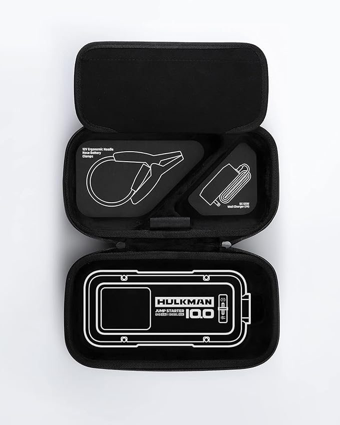 Hulkman Alpha Bag Max EVA Protection Case for Alpha100, Alpha Max Jump Starter