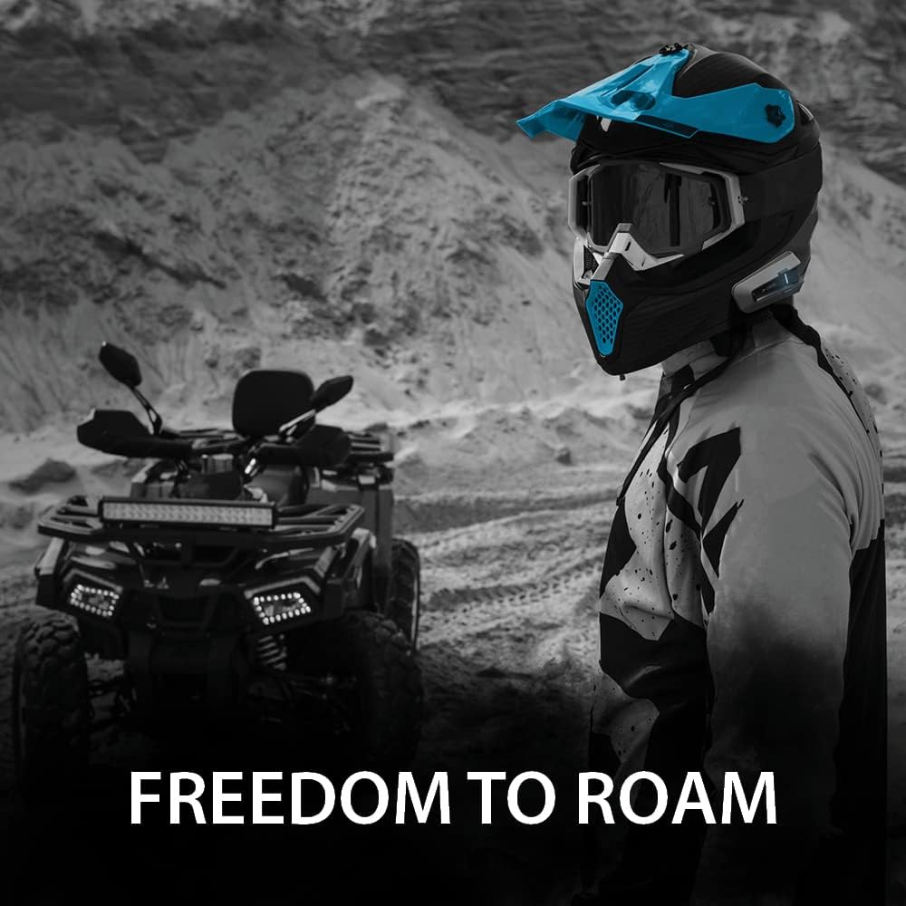 Cardo PACKTALK Edge Off-Road Vehicles, Communication for Every Terrain,Black