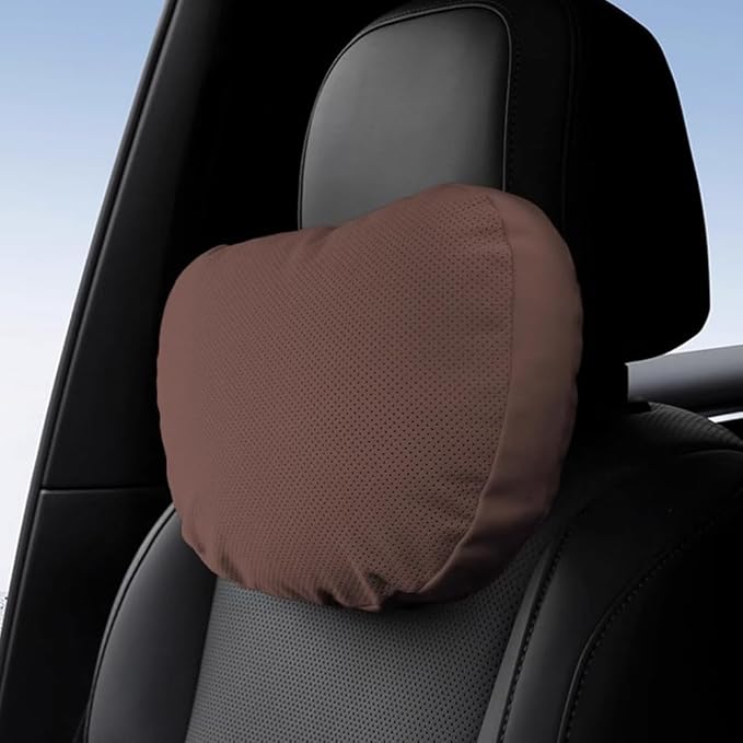 Car Headrest Pillow for Mercedes Benz GLS/AMG X167 X166 SUV 5-Seats Car Seat Lumbar Pillow Car Headrest Pillow Car Seat Neck Break Cushion Head Support Rest Pillow Accessories