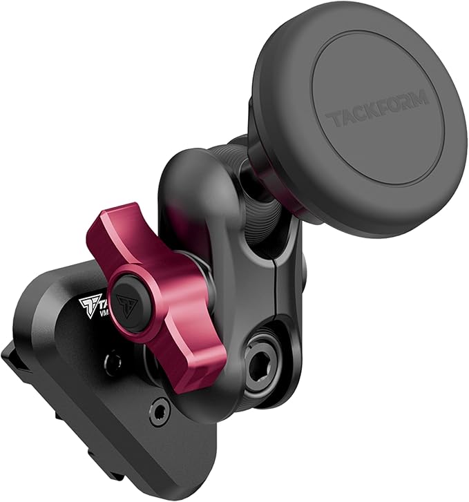 Tackform Link Vent Phone Mount Compatible with 2015-2020 Ford F-150, 2017-2021 Super Duty, 2018-2021 Expedition | Aluminum | Universal Magnetic Holder | 2" Arm | Pink Knob | (NOT MAGSAFE Compatible)