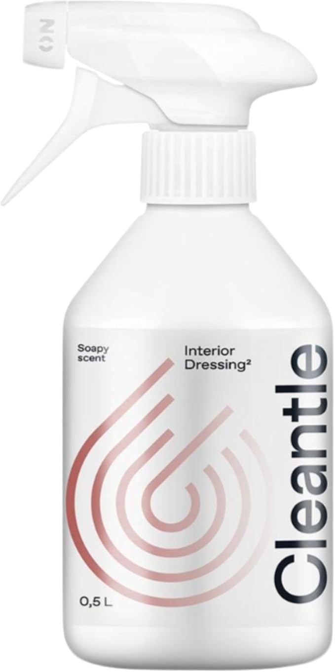 Interior Dressing – Car Interior Protectant for Plastic, Vinyl, Rubber & Carbon | UV Protection & Antistatic Finish | Restores Natural Look | Biodegradable | Coconut Vanilla Scent – 500ml