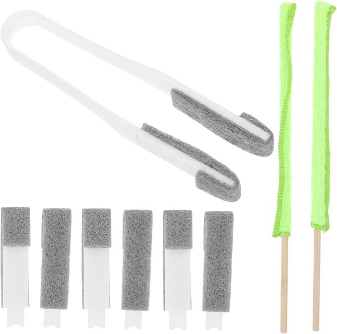 OUNONA 1 Set Blinds Duster Brush Cleaning Tool for Air Conditioner Vents Lightweight and Portable Blinds Accessory with Gentle Bristles for Safe and Cleaning