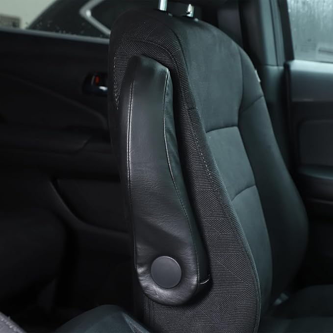 Center Console Armrest Protector Cover for Honda Pilot 2016-2022/ Ridgeline 2017-2023/ Passport 2019-2023 Accessories Waterproof Center Console Armrest Seat Box Cover Cushion Lid Pad (Leather)