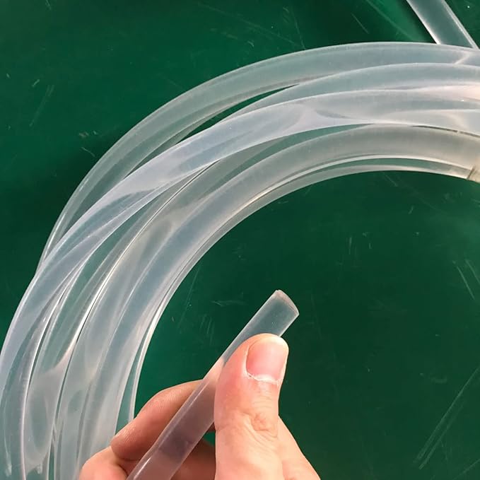 10ft Super Bright MMA Plastic Optic Fiber Side Glow for LED Light Source - Soft Optical Guide Strip, Transparent Material (Diameter 0.47in)
