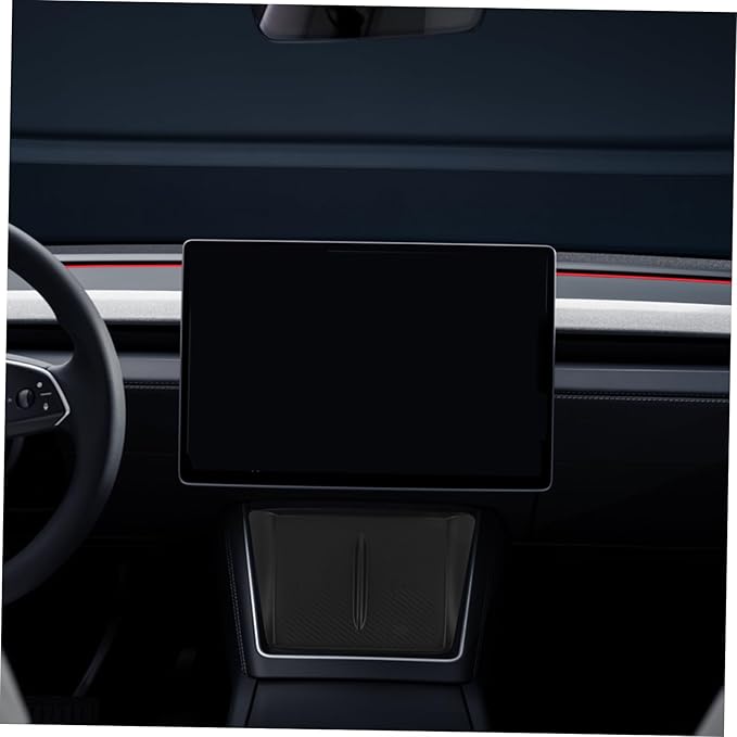 Y Center Console Wireless Charging Pad Non-Slip Silicone Mat Car Interior Accessory Easy Install