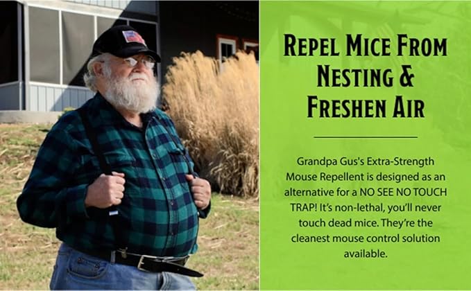 Grandpa Gus's Mouse Repellent Pouches (4 Count)