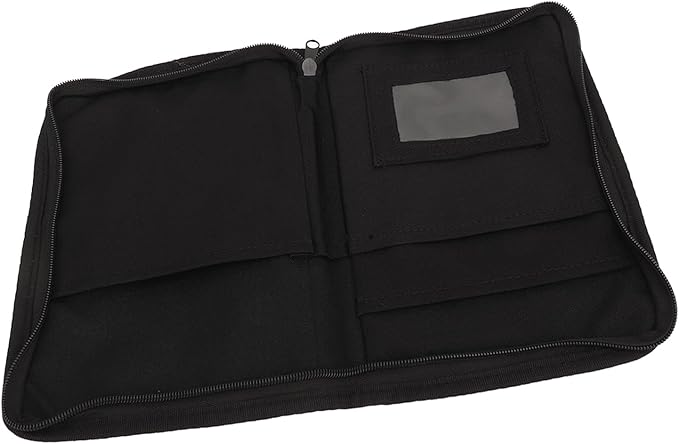 Car Glove Compartment Organizer, 6 Pockets, Zipped Design, Portable, Universal for Car - Multifunctional Storage, Durable 600D Oxford Cloth, Easy Access for Documents and