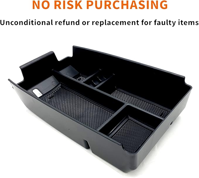 JOJOMARK Compatible with Ford Escape 2020 2021 2022 2023 2024 2025, Bronco Sport 2021-2023 2024 2025 Accessories Center Console Tray Organizer, Armrest Secondary Storage Box