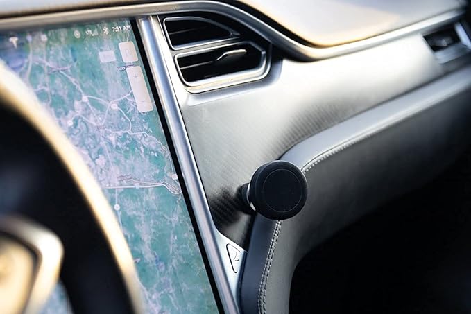 Course Motorsports DirectFit Magnetic Phone Mount and Car Phone Holder for Tesla Model S (2012-2020) & X (2012+) - Magnetic Head