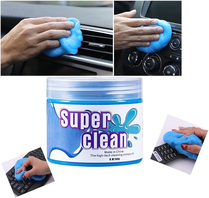 Car Cleaning Gel Kit Cleaning Gel for Car Detail Putty Cleaning Gel Auto Detail Tools Car Cleaning Gels, for Pc Tablet Laptop Keyboard, Camera, Printers, Calculator (0.35lb)