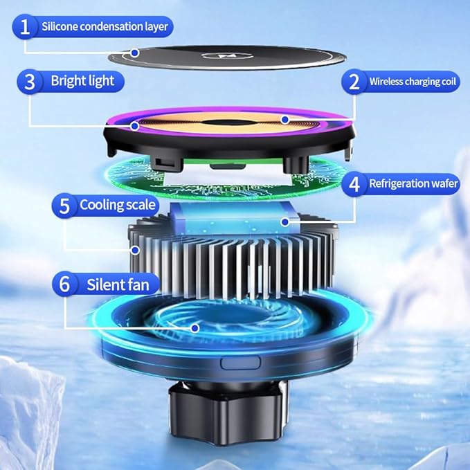 Car Magnetic Phone Mount for Toyota Grand Highlander 2024 2025 2026 and Grand Highlander Hybrid 2024-2026 Auto Accessories Best Cellphone Holder Fast 15W Wireless Charger Cell Phones Charging Stand