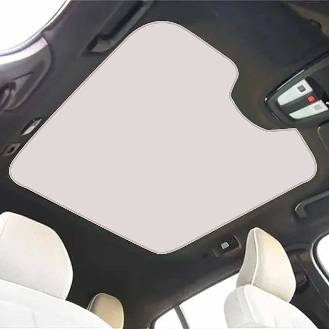 Sunshade Roof Compatible with Volvo C40 2021-2023, Foldable Glass Roof Sun Shade, UV Protection Heat Insulation Sunroof Shade with Storage Bag