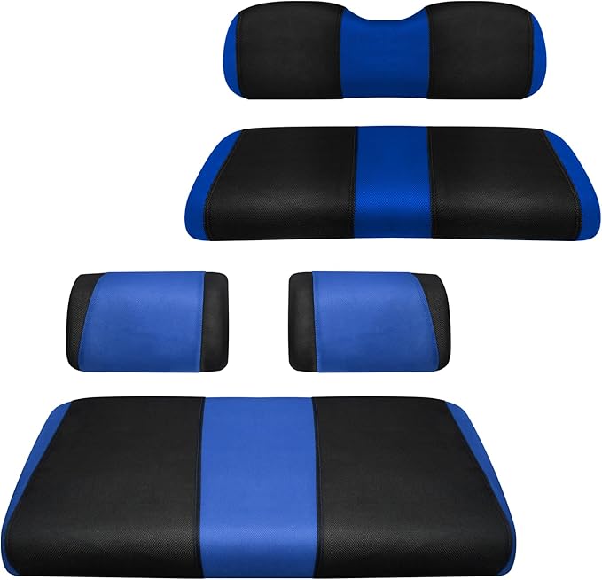 Golf Cart Front Seat Covers for Yamaha G2 G8 G9 G11 G14 G16 G19 G20 G21 G22, Durable Polyester Fabric Yamaha Golf Cart Seat Covers, Breathable Washable