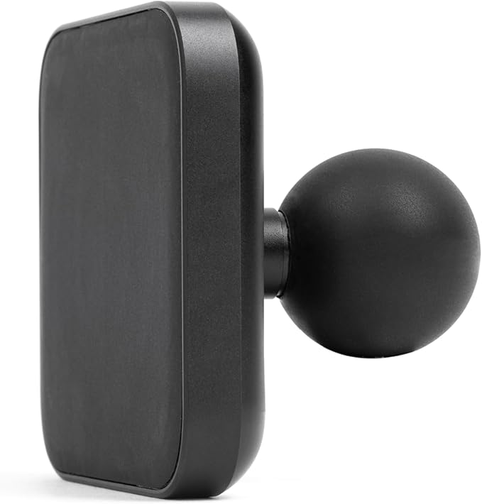 Peak Design Mobile Ball Mount Adapter, Qi1 Wireless Charging, Magnetic Mounting Technology, MagSafe Compatible, Works with 1" Ball-and-Socket Phone Mount for Car, Truck, Plane and More