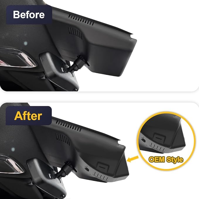 Fitcamx 4K Dash Cam Suitable for Hyundai Ioniq 5 2025-2026 (with 7 Vents/HD2-Ni000) & 2025 Ioniq 5 N, OEM Factory Look, UHD 2160P Video, WiFi & APP, Loop Recording, G-Sensor, Plug & Play, 64GB Card