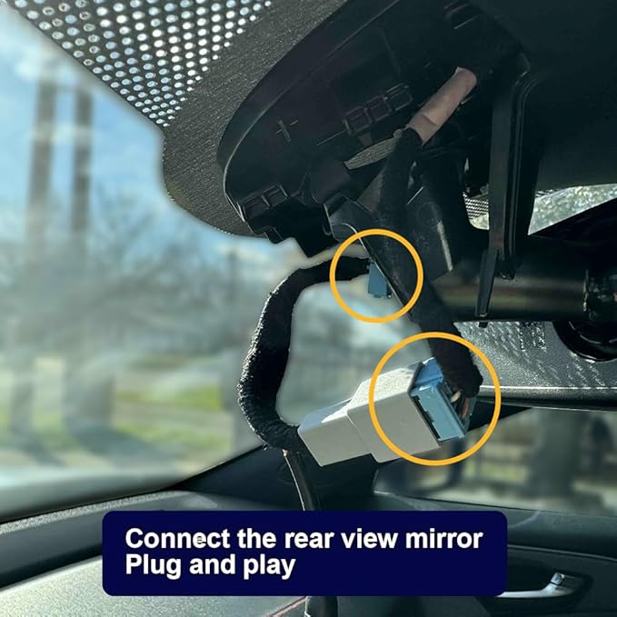 Fitcamx 4K Dash Cam Suitable for Acura MDX 2022 2023 2024 with Auto Dimming (4th Gen), OEM Factory Look, UHD 2160P Video, Built-in WiFi & APP, Loop Recording, G-Sensor, Easy to Install, 64GB Card