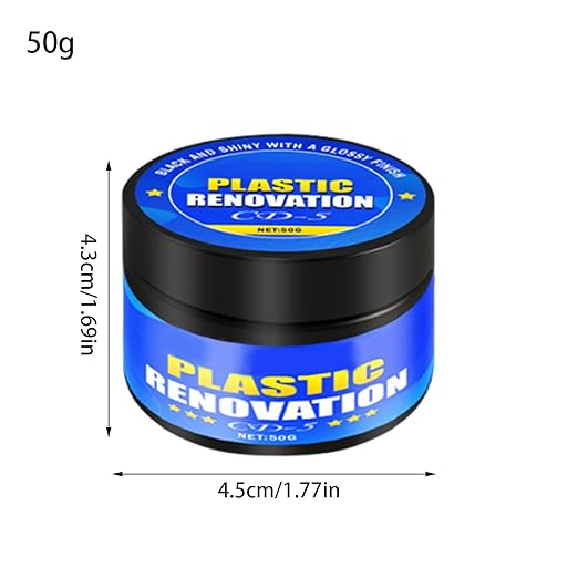 Car Scratch Repair Paste - Dashboard Restorer | Trim Restorer | 50g Automotive Detailing Supplies Cleaner Paste for Coating Long Lasting Metal Plating Parts Minor Scratch Repair Vehicles Headlights