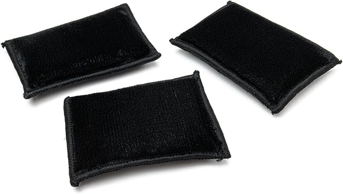 Autofiber Scrub Ninja Max, Interior Scrubbing Sponge - Pack of 3 (Black)